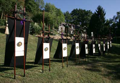 CIBLES  nord-sud ZEN DOJO SARBACANA